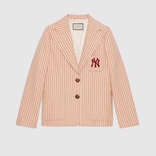 جاكيت من صوف الحرير مع رقعة NY Yankees™